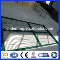 PVC recouvert de couleur verte Ral6005 Porte à grille métallique à double ou à simple porte